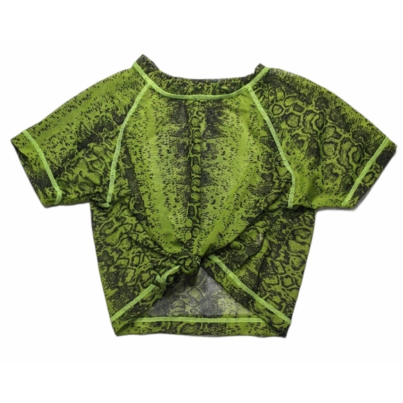 Neon Green 3 Piece Bikini From Matte Collection - Picture 5 of 6